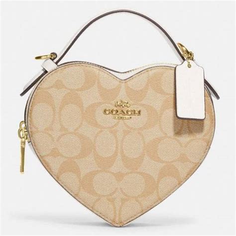 coach heart crossbody